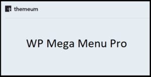 WP Mega Menu Pro