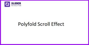 Slider Revolution Polyfold Scroll Effect