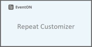 EventOn Repeat Customizer