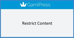 GamiPress Restrict Content