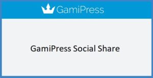 GamiPress Social Share - WordPress Plugin