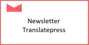 Newsletter Translatepress