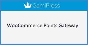 GamiPress WooCommerce Points Gateway