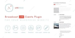 WPLiveDojo - Live Event Text Broadcast Plugin