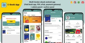 Multi-Vendor ebook Android App (Paid book app