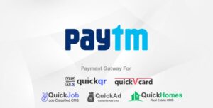 Paytm Payment Plugin For QuickCMS