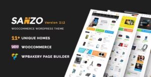 Sanzo - Responsive WooCommerce WordPress Theme