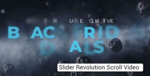 Slider Revolution Scroll Video