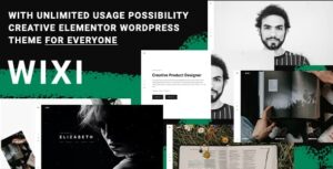 Wixi - Agency Portfolio Elementor WordPress