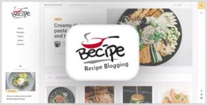 Becipe - Recipe Blogging Wordpress Theme