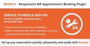 Bookly Service Schedule