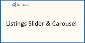 Directorist Listings Slider & Carousel