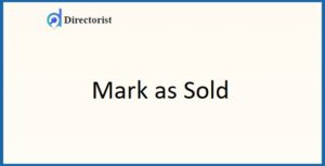 Directorist Mark as Sold