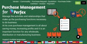 Purchase Management for Perfex CRM