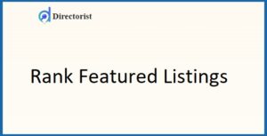 Directorist Rank Featured Listings