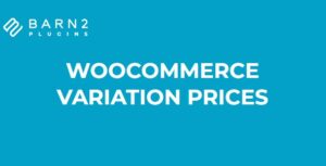 WooCommerce Variation Prices