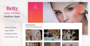 Betty - Beauty Salon WordPress Theme