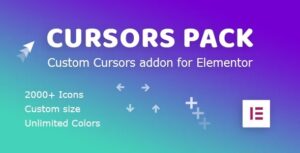 Cursors Pack - Addon for Elementor WordPress Plugin