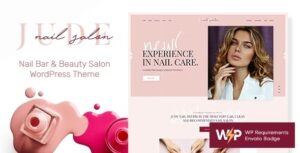 Jude - Nail Bar & Beauty Salon WordPress Theme