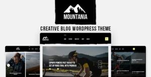 Mountania - Creative Blog WordPress Theme