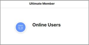 Ultimate Member Online Users