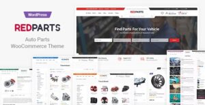 RedParts - Auto Parts WordPress Theme