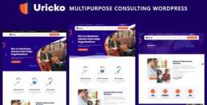 Uricko - Multipurpose Consulting WordPress Theme