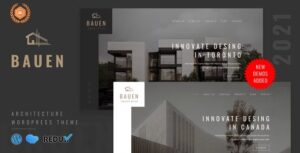 Bauen - Architecture & Interior WordPress Theme