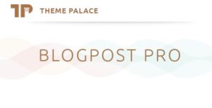 Theme Palace Blogpost Pro