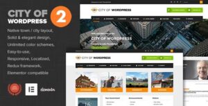 City of WP - Municipal & Local Government Theme