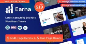 Earna - Consulting Business WordPress Theme