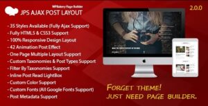 JPS Ajax Post Layout - Addon For WPBakery Page Builder