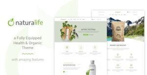 NaturaLife - Health & Organic WordPress Theme