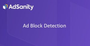 AdSanity Ad Block Detection