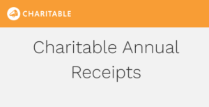 Charitable Annual Receipts