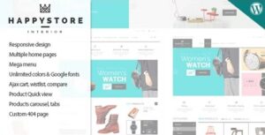 HappyStore - Responsive WordPress WooCommerce Theme