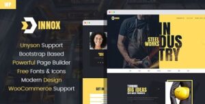 Innox - Industrial WordPress Theme