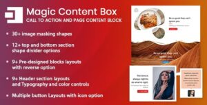 Magic Content Box - Page Content Builder Gutenberg Block for WordPress