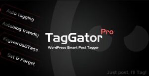 TagGator Pro - WordPress Auto Tagging Plugin