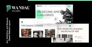 Wandau - Art & History Museum WordPress Theme