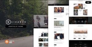 Cizarua - Responsive One Page Portfolio Them