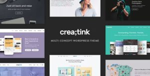 Creatink - MultiConcept Responsive WordPress Theme