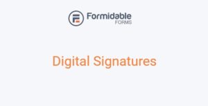 Formidable Forms Digital Signatures