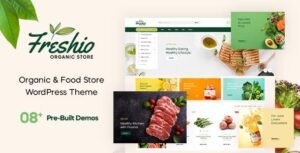 Freshio - Organic & Food Store WordPress Theme