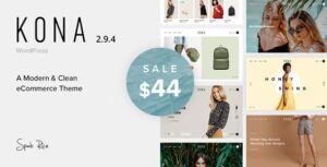 Kona - Modern & Clean eCommerce WordPress Theme