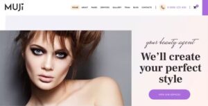 Muji - Beauty Shop & Spa Salon WordPress Theme