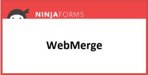 Ninja Forms WebMerge