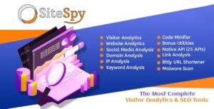 SiteSpy - The Most Complete Visitor Analytics & SEO Tools