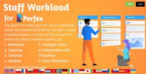 Staff Workload for Perfex CRM