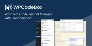 WPCodeBox - The easiest way to add Code Snippets to WordPress